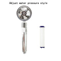 Turbocharged Shower Head Adjustable Water Pressure Shower Sprayer with Filter Handheld Universal Showerhead Bath Shower Nozzle