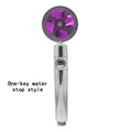 Turbocharged Shower Head Adjustable Water Pressure Shower Sprayer with Filter Handheld Universal Showerhead Bath Shower Nozzle