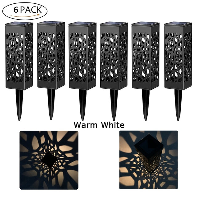 Solar Led Light Outdoor Garden Decoration Lawn Lamp Waterproof Sunlight Solar Lamp Garden Street Lanterns For Yard Courtyard