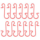 50pcs Christmas Ornament Metal S-Shaped Hooks Holders Christmas Tree Ball Pendant hanging Decoration for home Navidad New Year