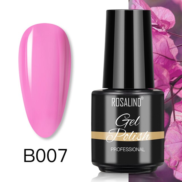 ROSALIND Varnishes Hybrid Gel Nail Polish 7ML Semi Permanent Gel Polish Soak Off UV Nail Gel For Nail Art Beauty Gel Lacquer