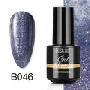 ROSALIND Varnishes Hybrid Gel Nail Polish 7ML Semi Permanent Gel Polish Soak Off UV Nail Gel For Nail Art Beauty Gel Lacquer