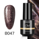 ROSALIND Varnishes Hybrid Gel Nail Polish 7ML Semi Permanent Gel Polish Soak Off UV Nail Gel For Nail Art Beauty Gel Lacquer