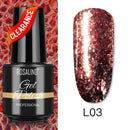 ROSALIND Varnishes Hybrid Gel Nail Polish 7ML Semi Permanent Gel Polish Soak Off UV Nail Gel For Nail Art Beauty Gel Lacquer