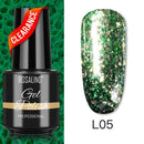 ROSALIND Varnishes Hybrid Gel Nail Polish 7ML Semi Permanent Gel Polish Soak Off UV Nail Gel For Nail Art Beauty Gel Lacquer