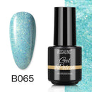 ROSALIND Varnishes Hybrid Gel Nail Polish 7ML Semi Permanent Gel Polish Soak Off UV Nail Gel For Nail Art Beauty Gel Lacquer