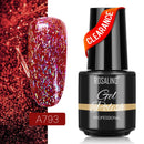 ROSALIND Varnishes Hybrid Gel Nail Polish 7ML Semi Permanent Gel Polish Soak Off UV Nail Gel For Nail Art Beauty Gel Lacquer