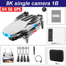 New LU3 MAX GPS  Drone 8K Hd Dual Camera Profesional Helicopter FPV Dron Foldable Rc Quadcopter 5G Wifi Brushless Motor Drones