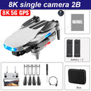 New LU3 MAX GPS  Drone 8K Hd Dual Camera Profesional Helicopter FPV Dron Foldable Rc Quadcopter 5G Wifi Brushless Motor Drones