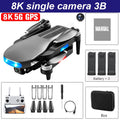 New LU3 MAX GPS  Drone 8K Hd Dual Camera Profesional Helicopter FPV Dron Foldable Rc Quadcopter 5G Wifi Brushless Motor Drones