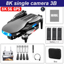 New LU3 MAX GPS  Drone 8K Hd Dual Camera Profesional Helicopter FPV Dron Foldable Rc Quadcopter 5G Wifi Brushless Motor Drones