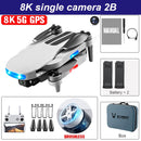 New LU3 MAX GPS  Drone 8K Hd Dual Camera Profesional Helicopter FPV Dron Foldable Rc Quadcopter 5G Wifi Brushless Motor Drones