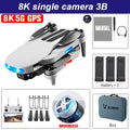 New LU3 MAX GPS  Drone 8K Hd Dual Camera Profesional Helicopter FPV Dron Foldable Rc Quadcopter 5G Wifi Brushless Motor Drones