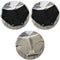 3Pcs Women's Underwear Cotton Seamless Stripes Panties Soild Color Skin- friendly Lingerie Woman Panty Low Waist M-XL Plus Size