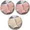 3Pcs Women's Underwear Cotton Seamless Stripes Panties Soild Color Skin- friendly Lingerie Woman Panty Low Waist M-XL Plus Size