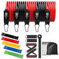 300lb Fitness Booty Resistance Elastic Band Workout for Training Home Exercise Sport Gym Dumbbell Harness Set Expander Equipment