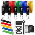 300lb Fitness Booty Resistance Elastic Band Workout for Training Home Exercise Sport Gym Dumbbell Harness Set Expander Equipment