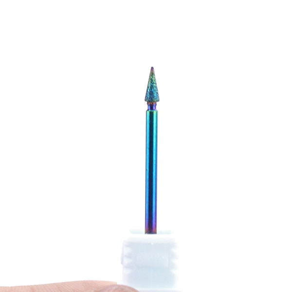 1Pc Diamond Nail Drill Ball Rotary Bit Eletric Milling Cutter Files 5.0mm Manicure Burr Cuticle Clean Polish Machine Accessory