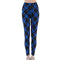 YSDNCHI Black White Pants Striped Elastic Trousers Print Fitness Leggings For Women Sporting Workout Leggins