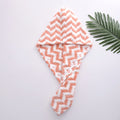 Dry Hair Cap Towel Absorbent Thickened Dry Hair Cap Bathroom Bath Dry Hair Cap Striped Shower Cap Soft Turban Striped Towel