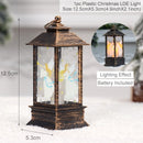 Christmas Lantern Light Merry Christmas Decorations for Home 2021 Navidad Christmas Tree Ornaments Xmas Gifts New Year 2022
