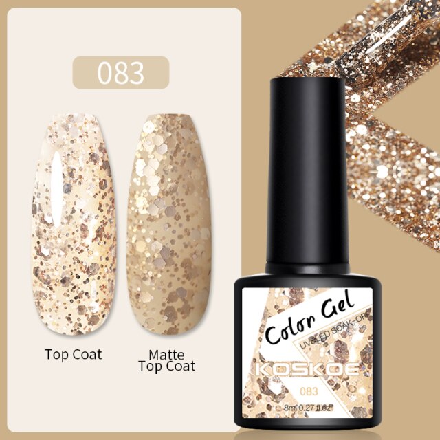 LEMOOC Reflective Cats Magnetic Gel Nail Polish Semi Permanent UV LED 9D Wide Cat Magnetic Nails Art Varnish Lacquers 8ml