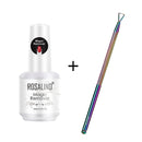 ROSALIND Magic Remover Nail Gel Polish Fast Clean Within 2-3 MINS Soak Off Gel Nail Polish Top Coat Nail Remover