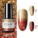 ROSALIND 7ML Vernis Semi Permanent Gel Nail Polish For Nail Soak Off Gel Varnish Design Nail Art Plastic Bottle Gel Polish