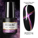 ROSALIND 7ML Vernis Semi Permanent Gel Nail Polish For Nail Soak Off Gel Varnish Design Nail Art Plastic Bottle Gel Polish