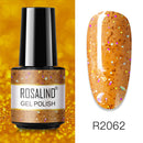 ROSALIND 7ML Vernis Semi Permanent Gel Nail Polish For Nail Soak Off Gel Varnish Design Nail Art Plastic Bottle Gel Polish
