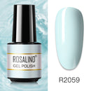 ROSALIND 7ML Vernis Semi Permanent Gel Nail Polish For Nail Soak Off Gel Varnish Design Nail Art Plastic Bottle Gel Polish