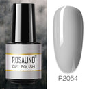ROSALIND 7ML Vernis Semi Permanent Gel Nail Polish For Nail Soak Off Gel Varnish Design Nail Art Plastic Bottle Gel Polish