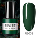 ROSALIND 7ML Vernis Semi Permanent Gel Nail Polish For Nail Soak Off Gel Varnish Design Nail Art Plastic Bottle Gel Polish
