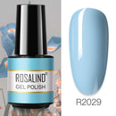 ROSALIND 7ML Vernis Semi Permanent Gel Nail Polish For Nail Soak Off Gel Varnish Design Nail Art Plastic Bottle Gel Polish
