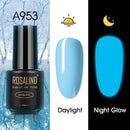 ROSALIND 7ML Vernis Semi Permanent Gel Nail Polish For Nail Soak Off Gel Varnish Design Nail Art Plastic Bottle Gel Polish