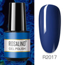 ROSALIND 7ML Vernis Semi Permanent Gel Nail Polish For Nail Soak Off Gel Varnish Design Nail Art Plastic Bottle Gel Polish
