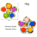 Antistress Toy simple dimple rainbow push it Bubble pack de fidget Toys pack anti stress popits Bubbles anti-stress Toy children