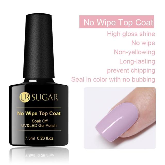 UR SUGAR Milky White Jelly Gel Polish 7.5ml Soak Off UV Gel Nail Polish Varnish Semi-permanent Nail Art UV LED Varnish