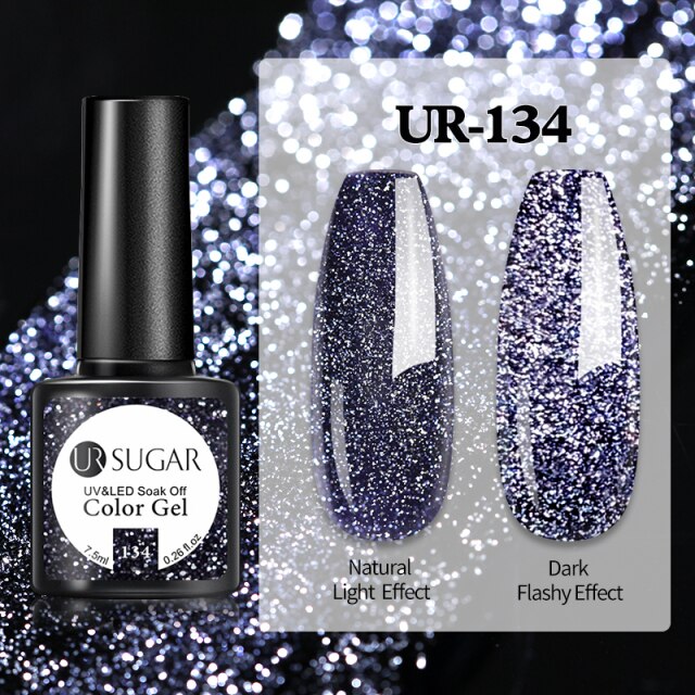 UR SUGAR Milky White Jelly Gel Polish 7.5ml Soak Off UV Gel Nail Polish Varnish Semi-permanent Nail Art UV LED Varnish