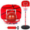 63-165CM Basketball Stands Height Adjustable Kids Basketball Goal Hoop Toy Set Basketball for Boys Training Practice Accessories