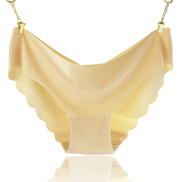 Women Seamless Panties Ultra-thin Underwear Comfort Intimates Sexy Lingerie Plus Size Low-Rise Female Underpants Briefs