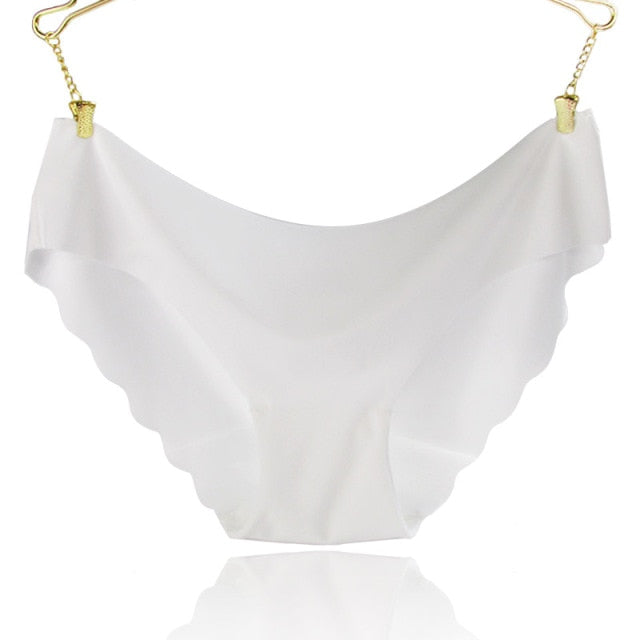 Women Seamless Panties Ultra-thin Underwear Comfort Intimates Sexy Lingerie Plus Size Low-Rise Female Underpants Briefs