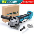 18V 800W 125mm Brushless Cordless Impact Angle Grinder without battery DIY Power Tool Cutting Machine Polisher Fr Makita Battery