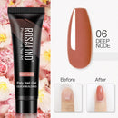 ROSALIND 15ml Poly Extension Nail Gel For Nail Art Manicure Design 80 Colors UV Varnishes Semi Permanent Builder Nail Gel Polish