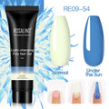 ROSALIND 15ml Poly Extension Nail Gel For Nail Art Manicure Design 80 Colors UV Varnishes Semi Permanent Builder Nail Gel Polish