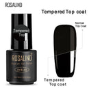 ROSALIND Top And Base Coat Gel Polish Long Lasting Reinforce 7ml Hybrid Varnishes Manicure Nail Gel Lacquer Nail Art Primer
