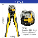 Wire Stripper Tools Multitool Pliers YEFYM YE-1 Automatic Stripping Cutter Cable Wire Crimping Electrician Repair Tools