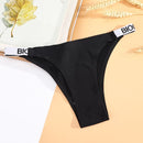 AIJOLEN  Printed Plant Underwear Ice Silk Seamless Panties Female Underpants Briefs Solid Color Women's Underwear Soft Lingerie