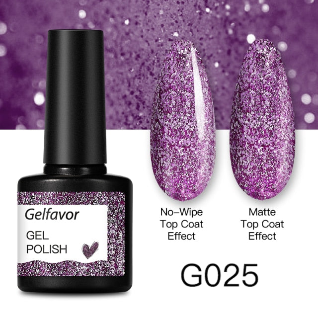 GELFAVOR Gel Nail Polish 8ML Soak Off Nail Gel Polish Varnish For Nails Art Semi Permanent Manicure Varnish Hybrid Nail Gel