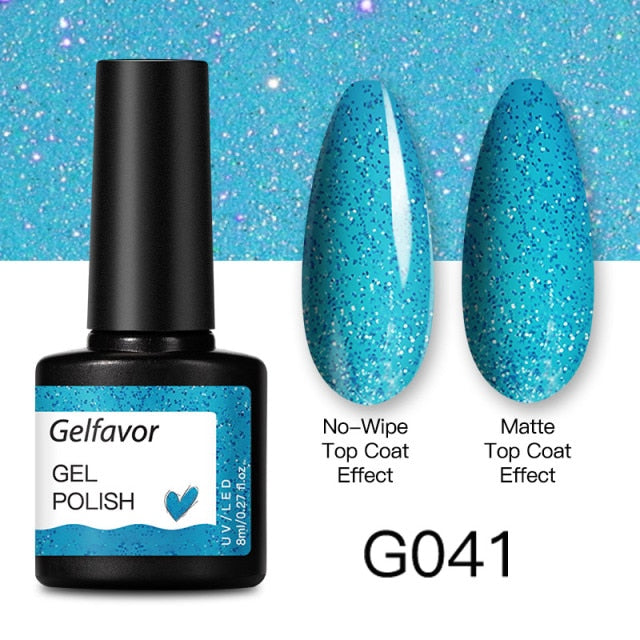 GELFAVOR Gel Nail Polish 8ML Soak Off Nail Gel Polish Varnish For Nails Art Semi Permanent Manicure Varnish Hybrid Nail Gel